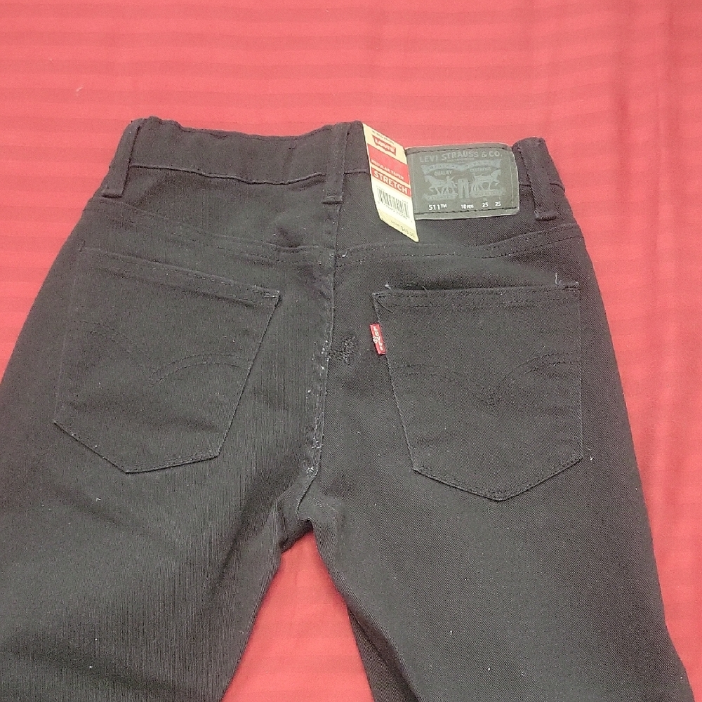 Levi's 502 Kids Black Jeans